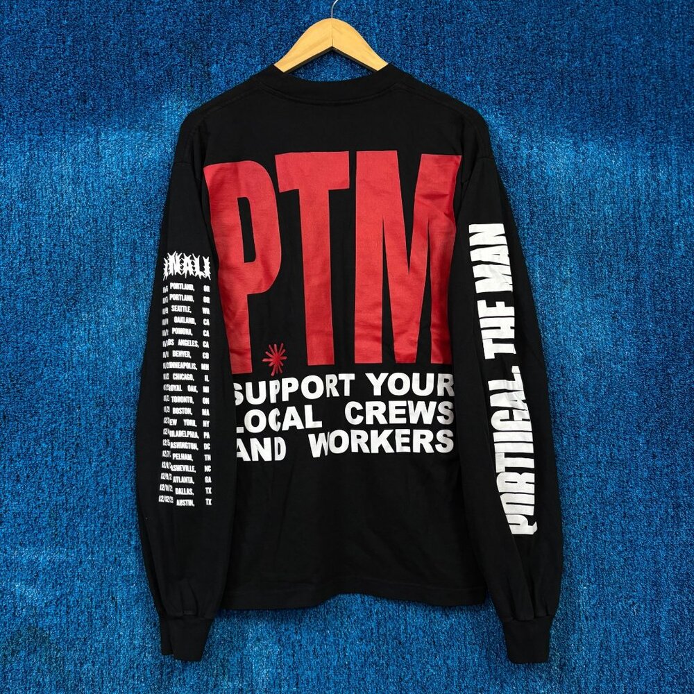 Portugal The Man “Denali” Long Sleeve Graphic Shirt Size Medium - Picture 3 of 4